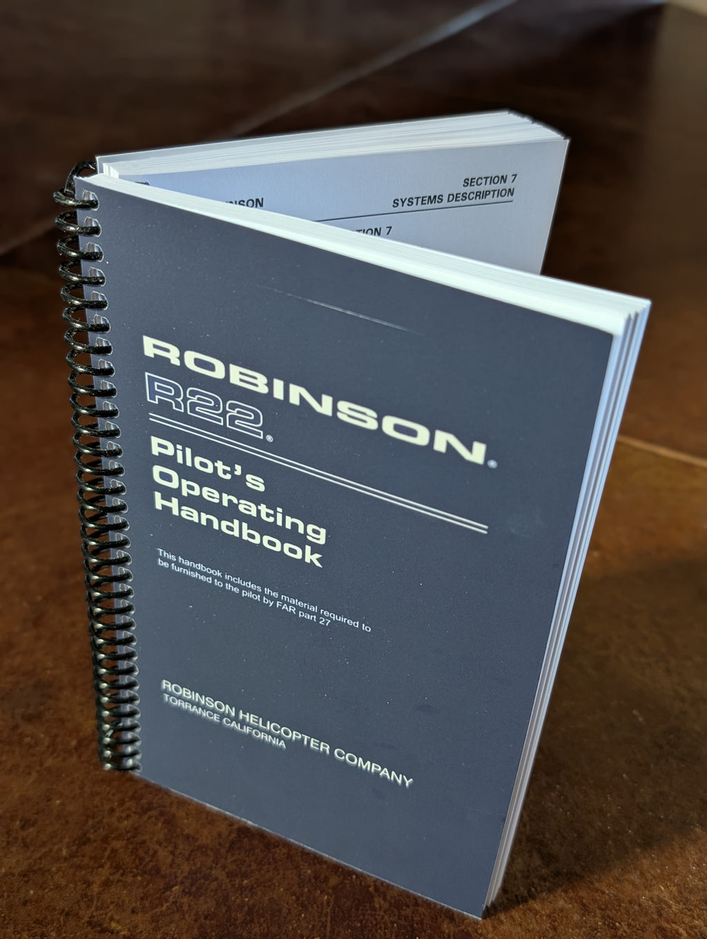 Robinson R22 Pilots Operating Handbook (POH)