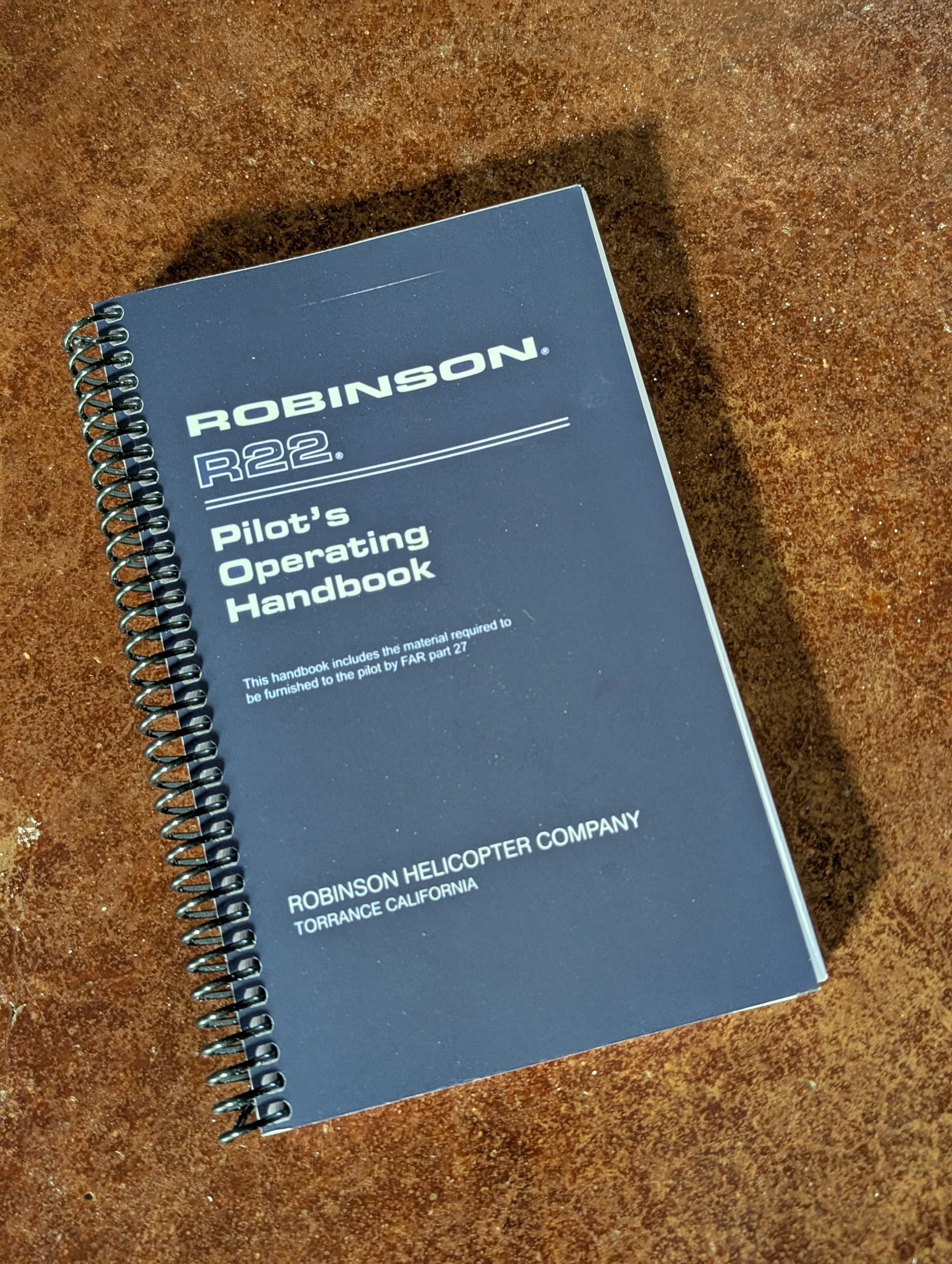 Robinson R22 Pilots Operating Handbook (POH)